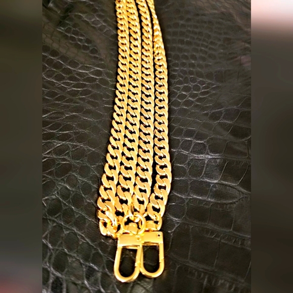 New chain strap, Gold, 47inch - Picture 1 of 3